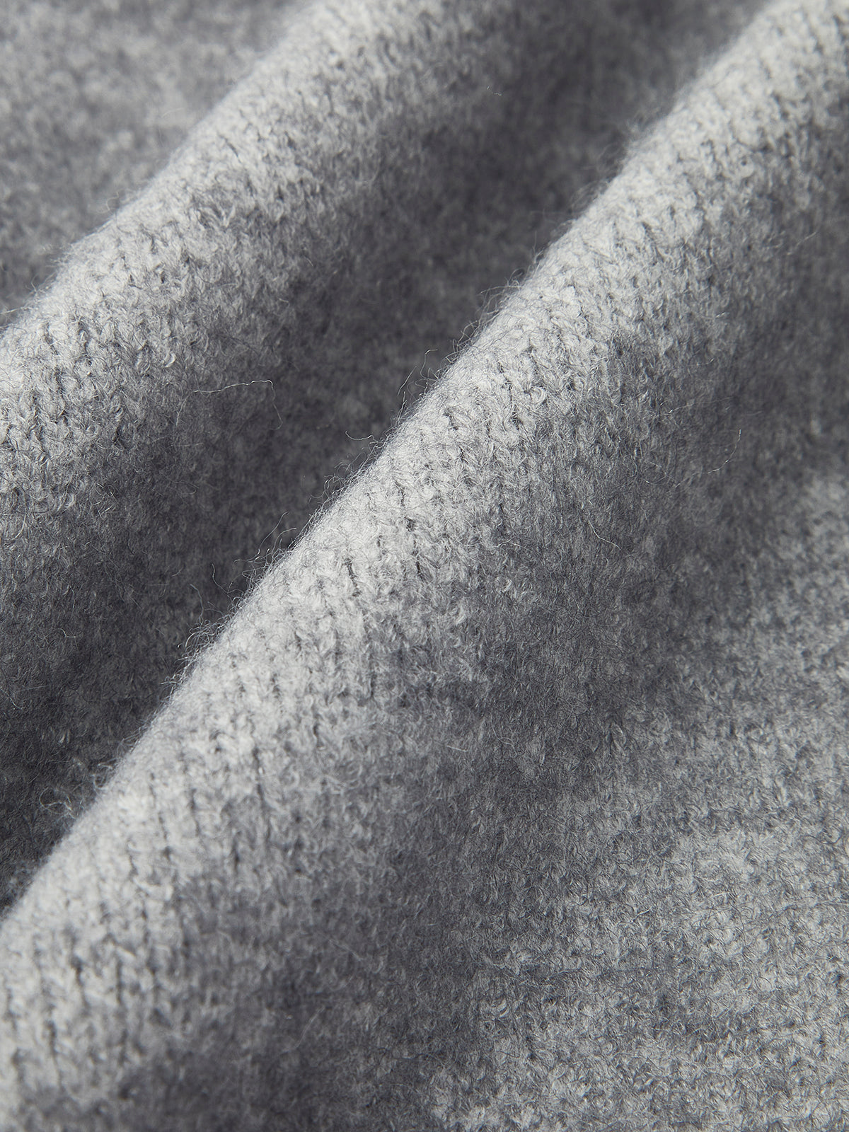 Delphia Funnel Neck Zip Through Oversized Knit Jacket