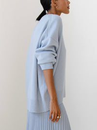 Octavia Oversized Wide Sleeve Drop Shoulder Crew Jumper