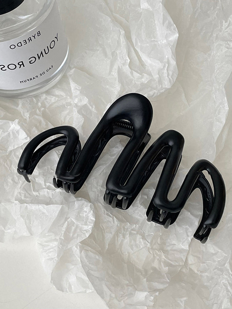 Mia Chunky Single Wave Weighted Metal Hair Claw