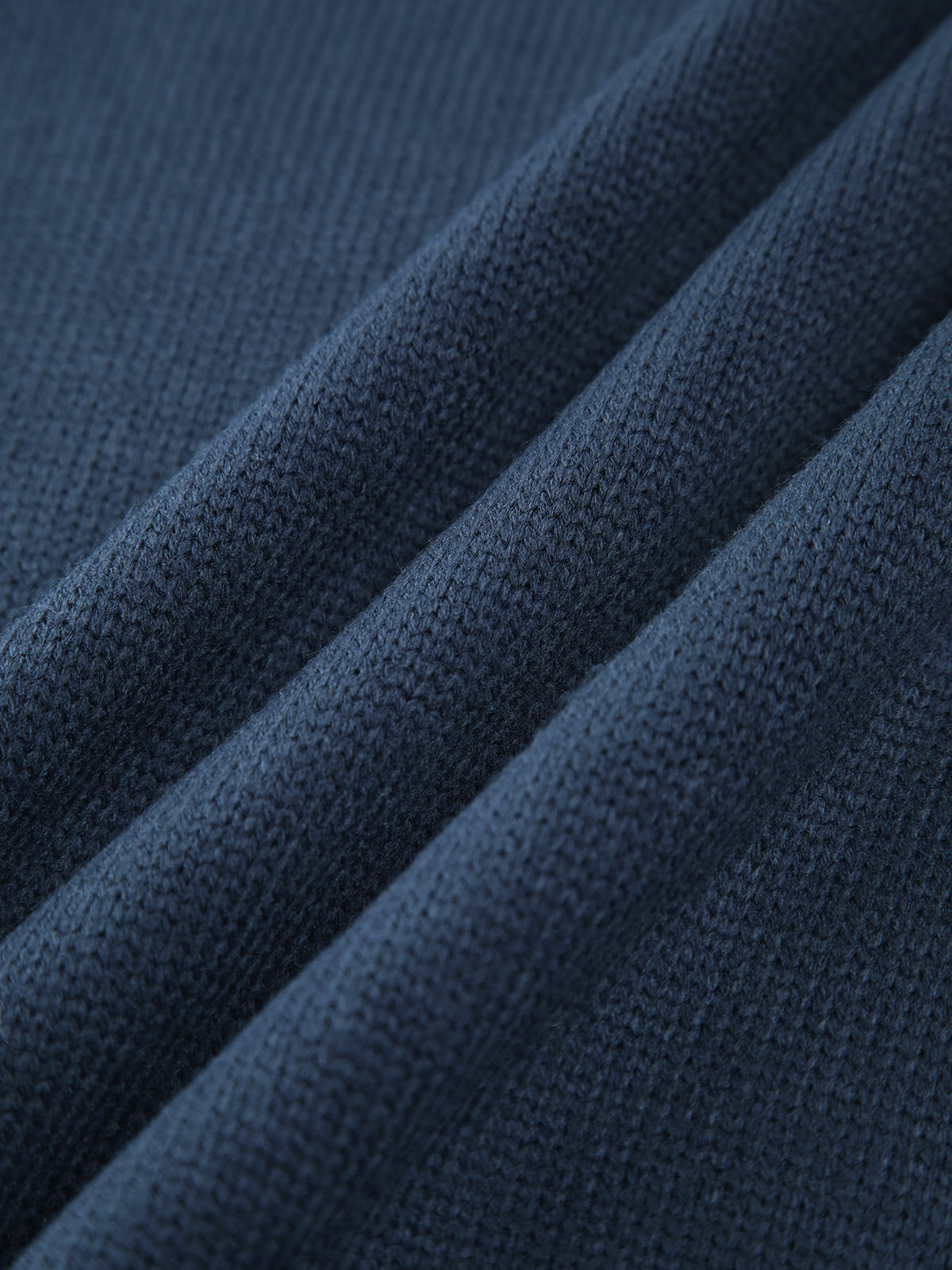 Delphi Deep Roll Neck Relaxed Drop Shoulder Knit Jumper
