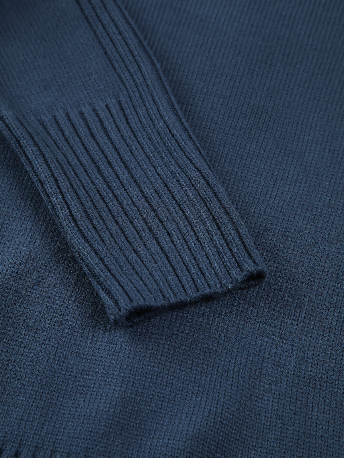 Delphi Deep Roll Neck Relaxed Drop Shoulder Knit Jumper