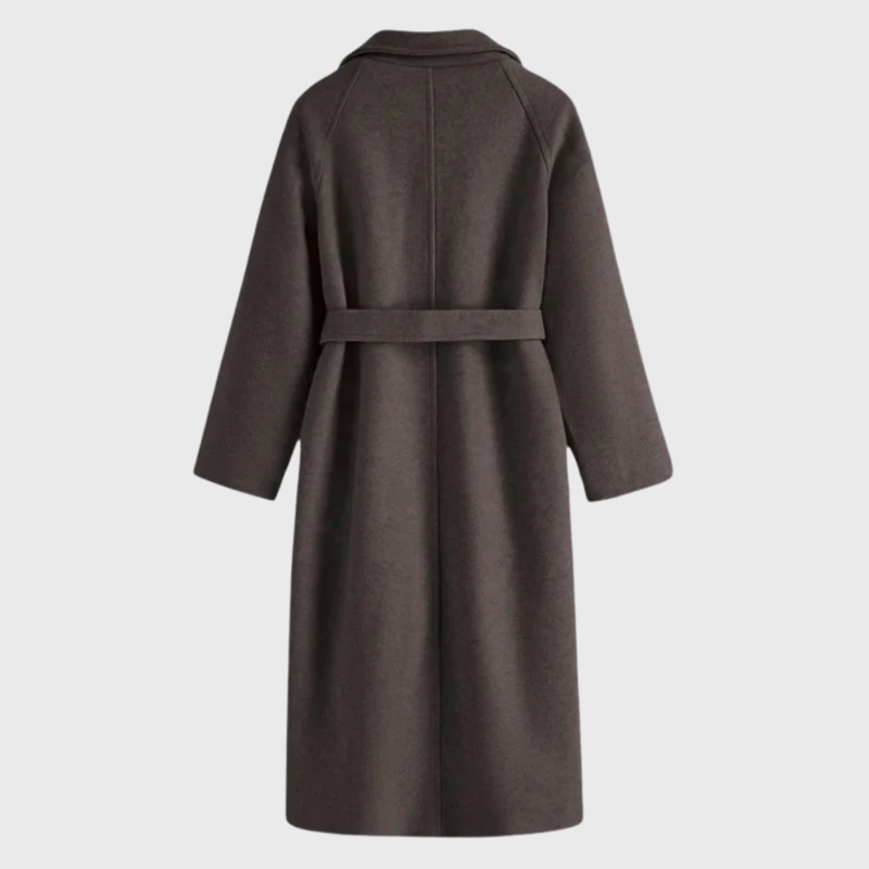 Beatrix Shawl Collar Self Tie Belted Long Duster Coat