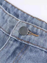 Marielle Star Patch Detail High Waist Flared Denim Jeans