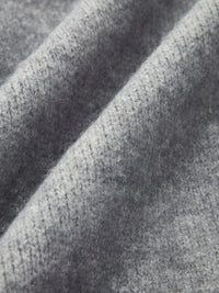 Delphia Funnel Neck Zip Through Oversized Knit Jacket