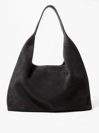 Elise Slouchy Brushed Finish Oversized Hobo Bag