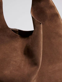 Elise Slouchy Brushed Finish Oversized Hobo Bag