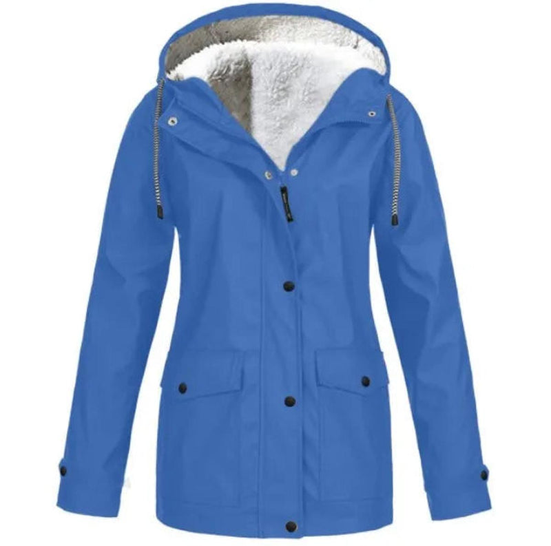 Tamsin Sherpa Lined Hood Drawstring Waist Utility Parka