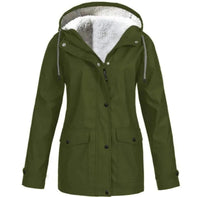 Tamsin Sherpa Lined Hood Drawstring Waist Utility Parka