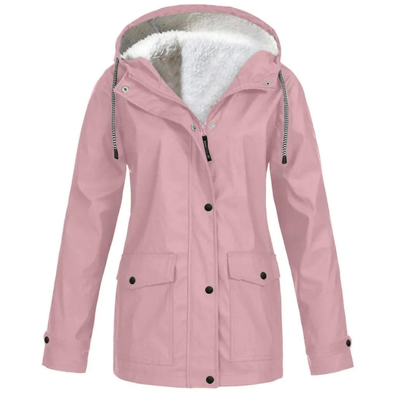 Tamsin Sherpa Lined Hood Drawstring Waist Utility Parka