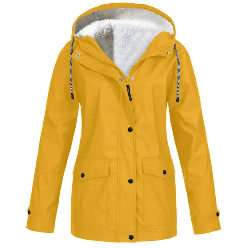 Tamsin Sherpa Lined Hood Drawstring Waist Utility Parka