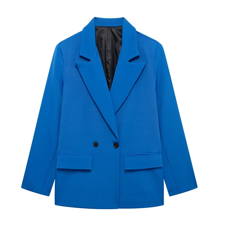 Jade Everyday Relaxed Double Breasted Boyfriend Blazer