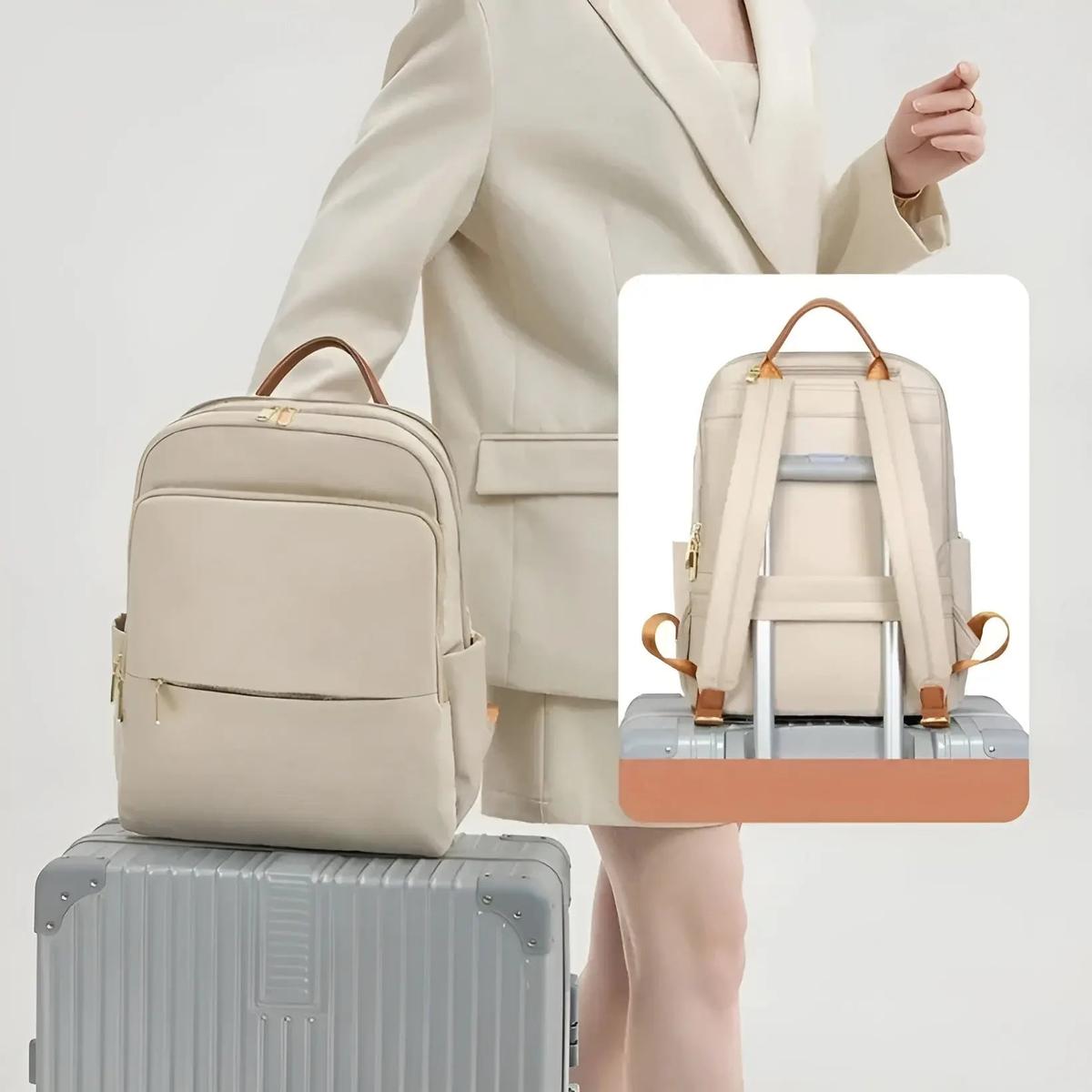Maeve Padded Strap Front Zip Everyday Day Backpack