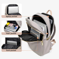 Maeve Padded Strap Front Zip Everyday Day Backpack
