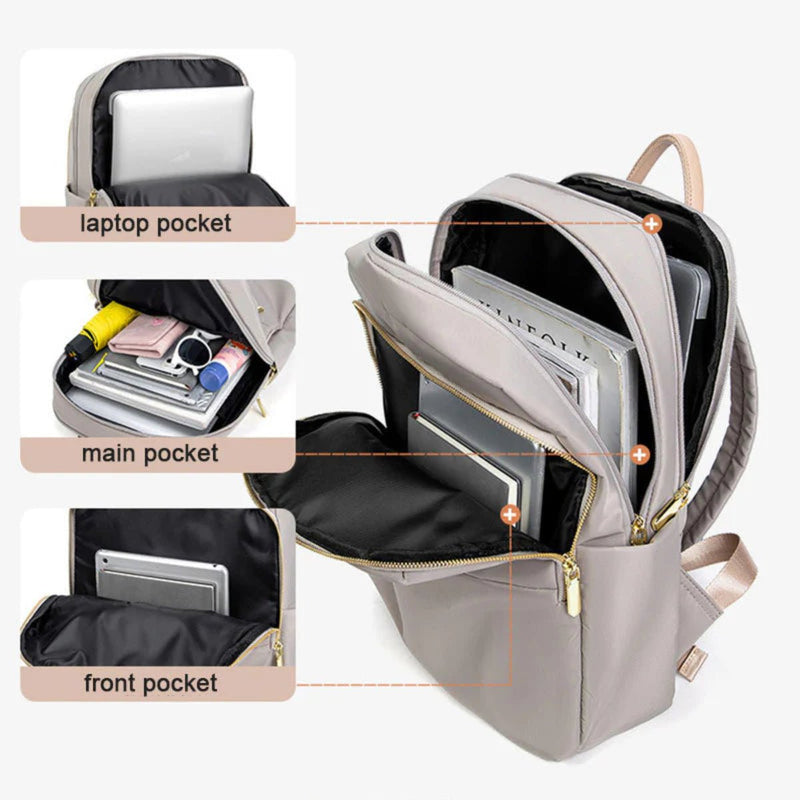 Maeve Padded Strap Front Zip Everyday Day Backpack