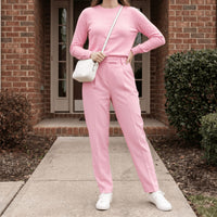 Women's Cotton Two-Piece Lounge Set | Paula
