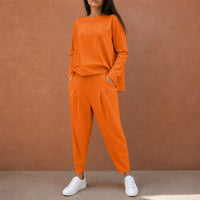 Women's Pleated Trouser Two-Piece Set | Johanna